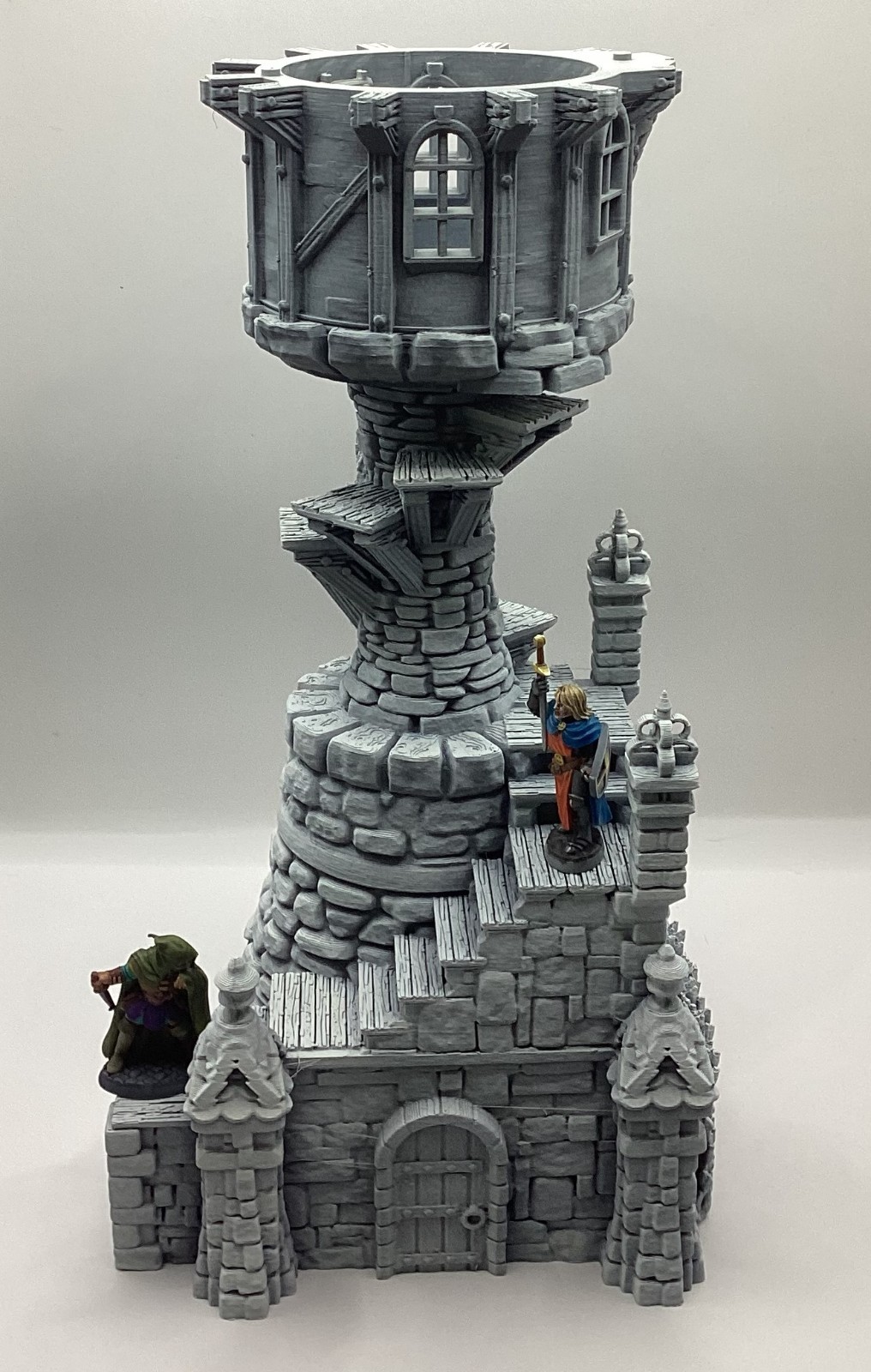 3d printed wizard tower 32mm DnD Miniatures, Tabletop, RPG, War Game