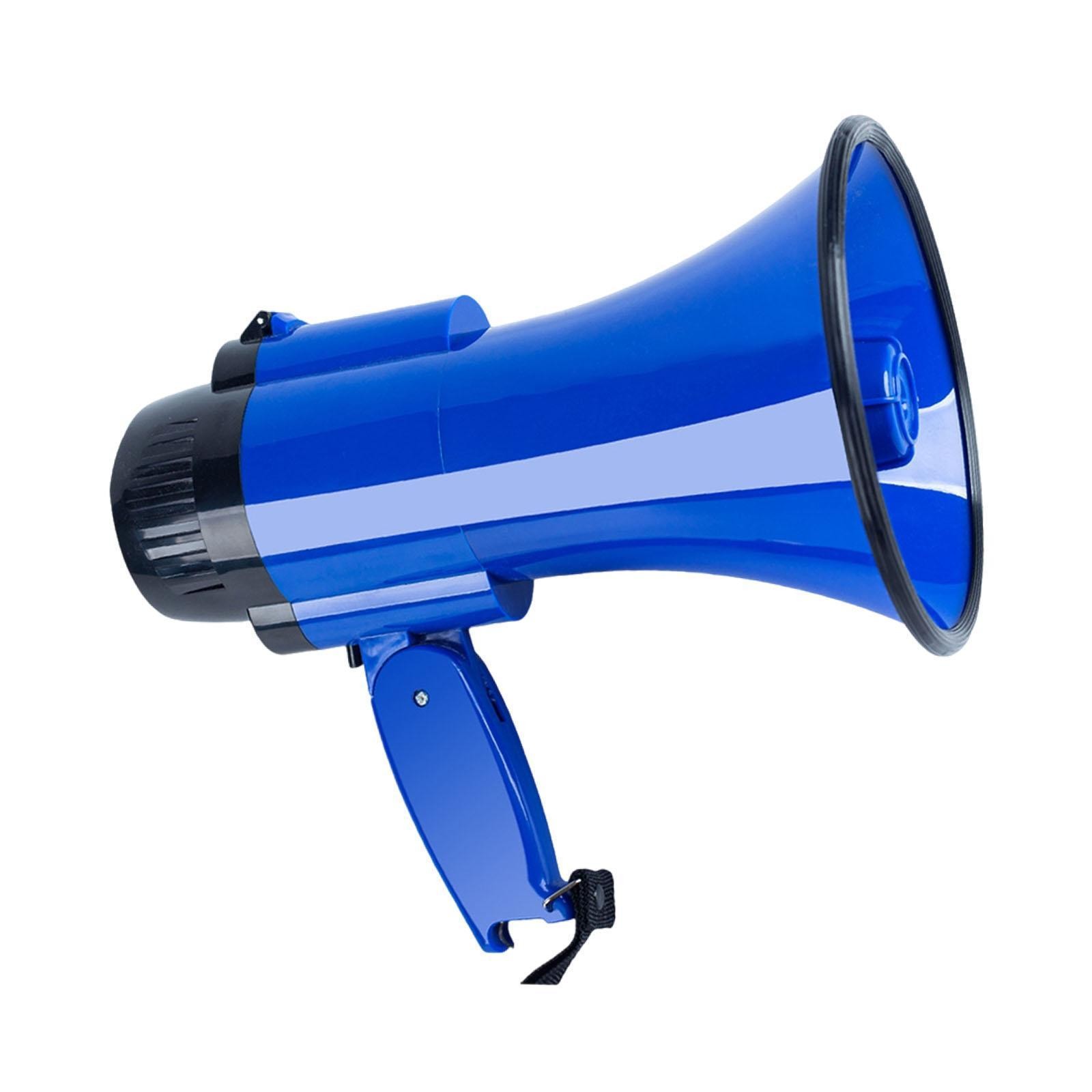 Bullhorn Megaphone 30W Cheering Gifts with Bottle Opener with Siren 500M