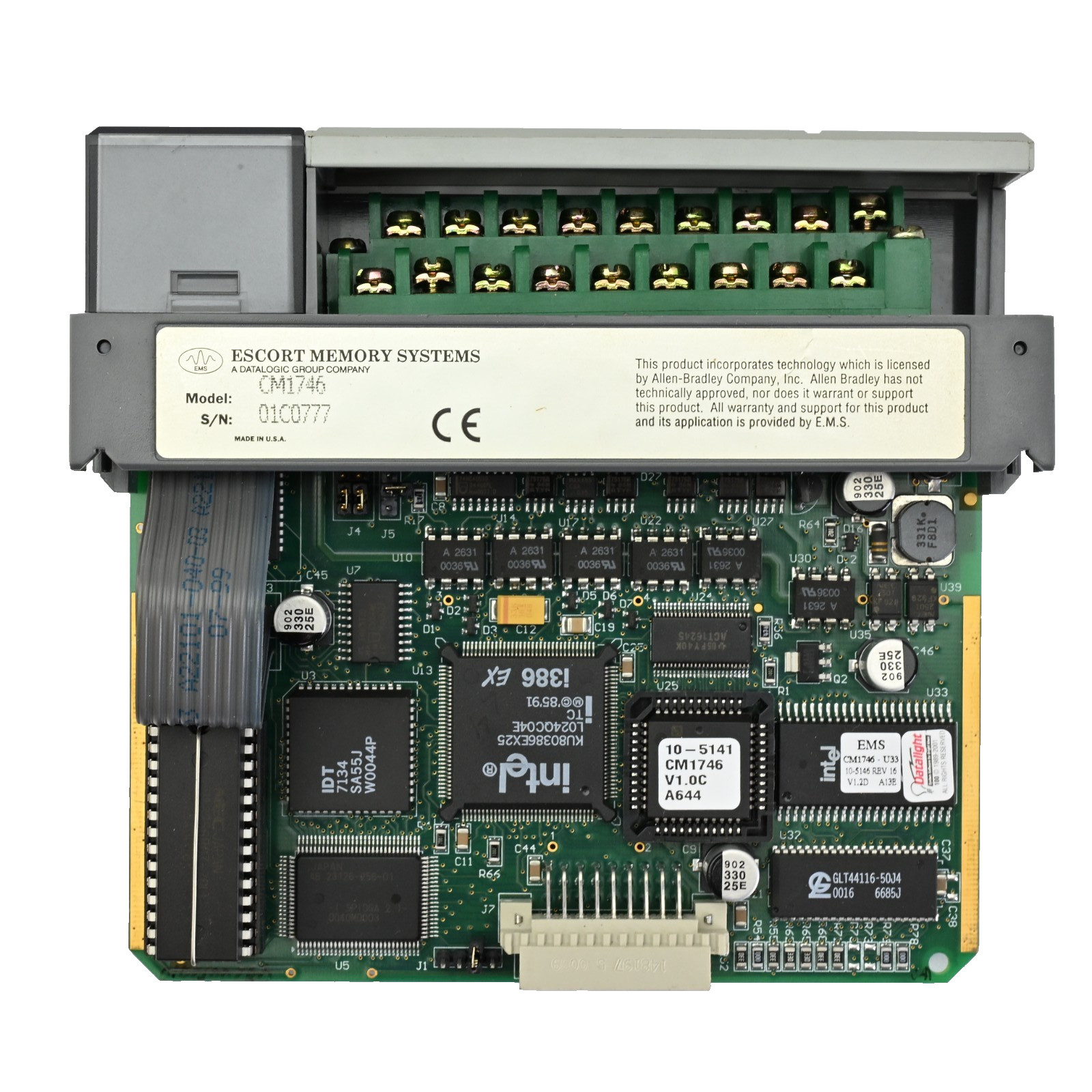 Allen Bradley Escort Memory Systems CM1746 Auto ID RFID Reader Module