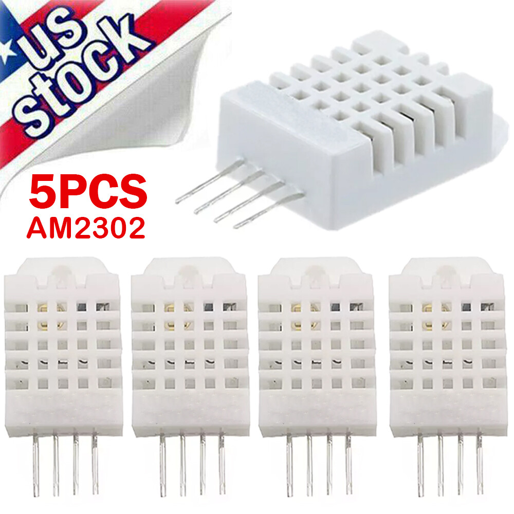 5Pcs DHT22/AM2302 Digital Temperature And Humidity Sensor Replace SHT11 SHT15
