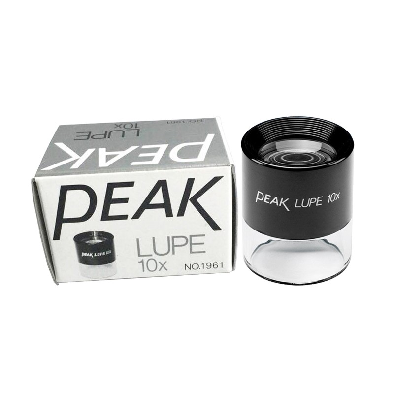 Original PEAK Loupe 10x Portable Magnifier 1961-10X Negative Film Inspection