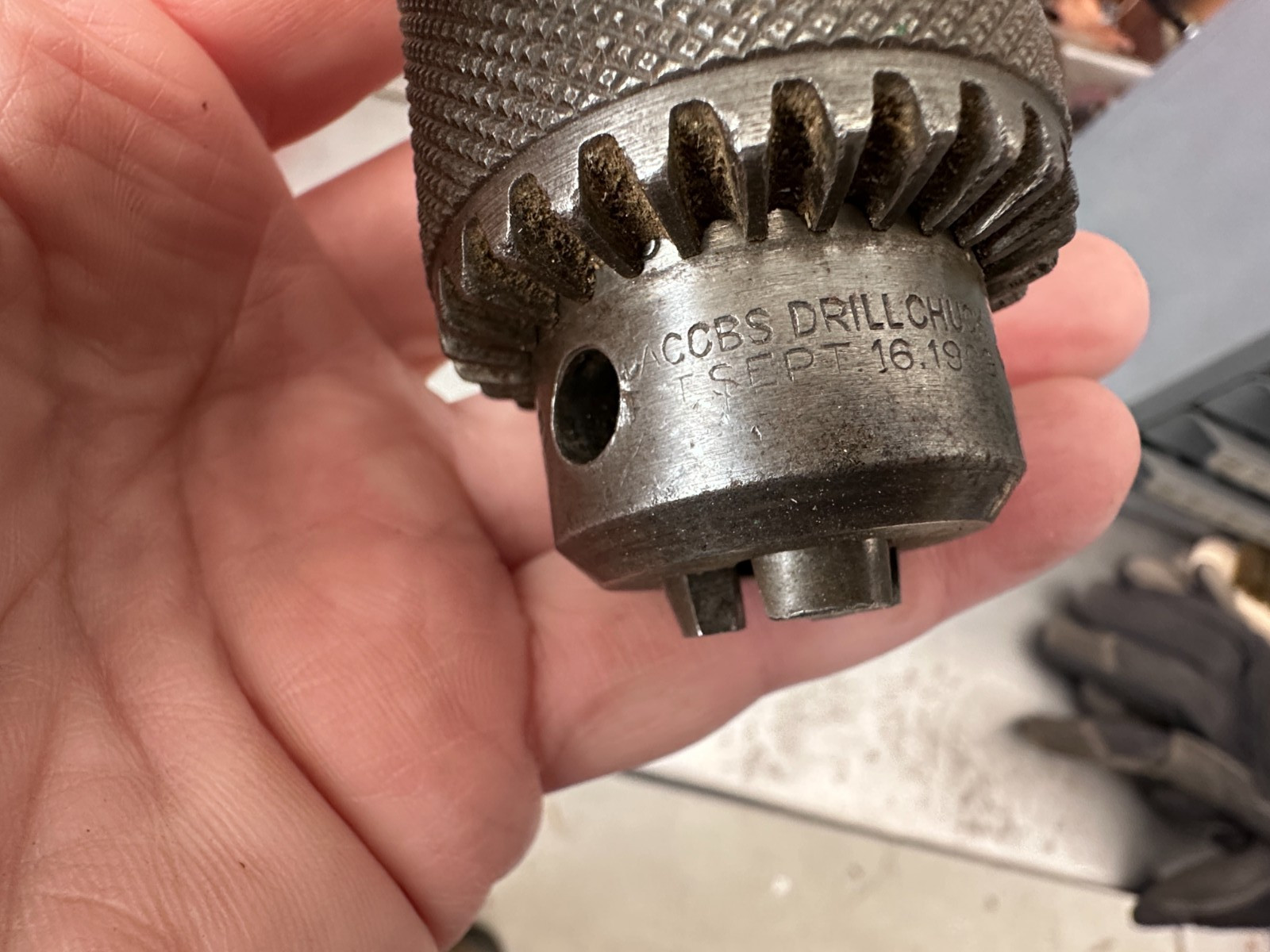 Jacobs No 32 Drill Chuck, 0-3/8" Capacity, #2 MT Shank, Chuck Key Included