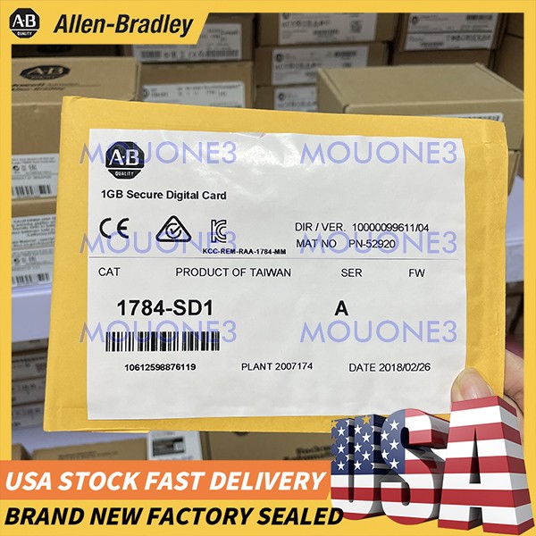 NEW 1784SD1 Allen-Bradley 1784-SD1 1GB Secure Digital Card Free Shipping