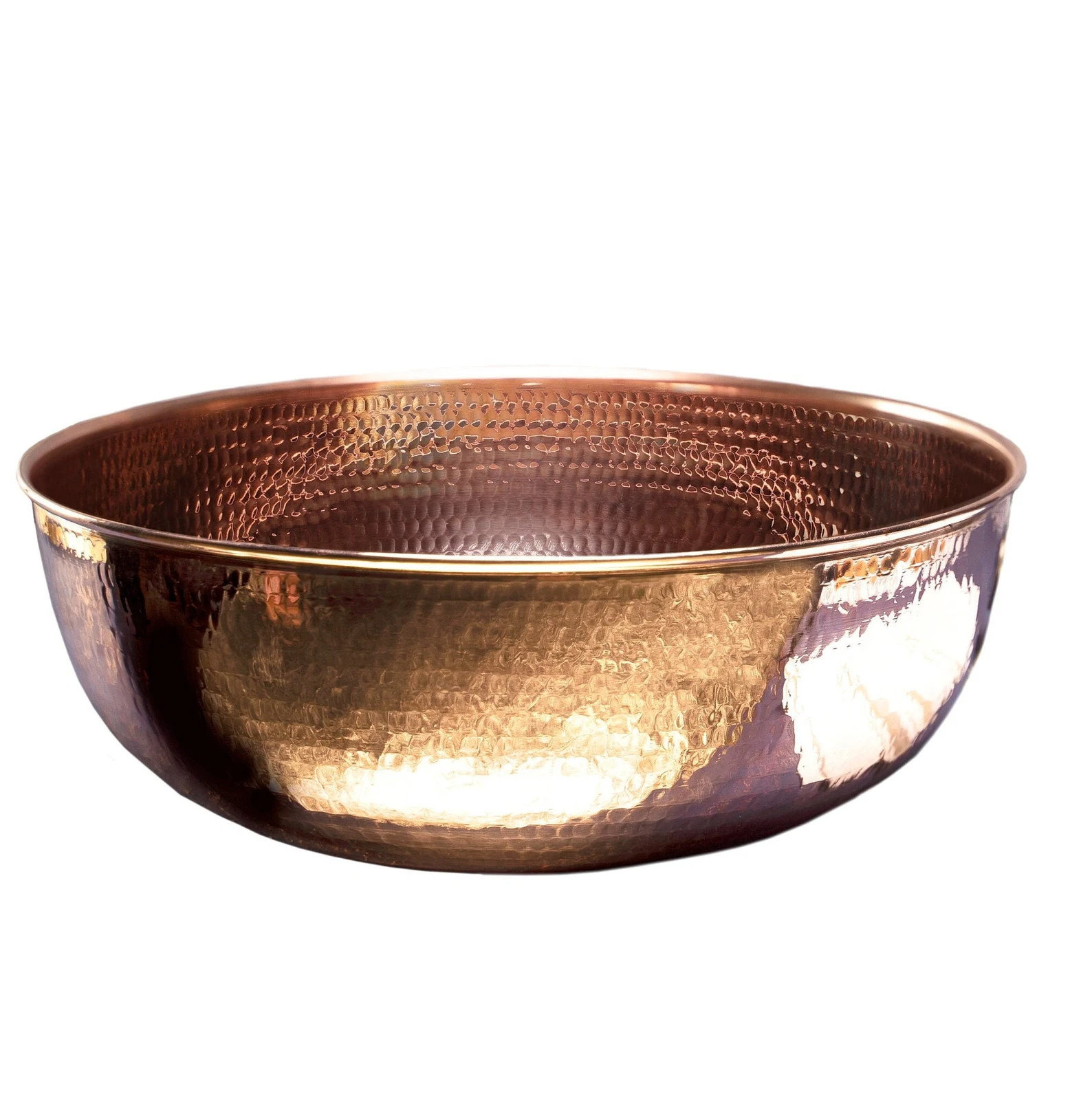 Solid Copper Pedicure Foot Spa Bowl | Copper Foot Warming Bowl for Self Care