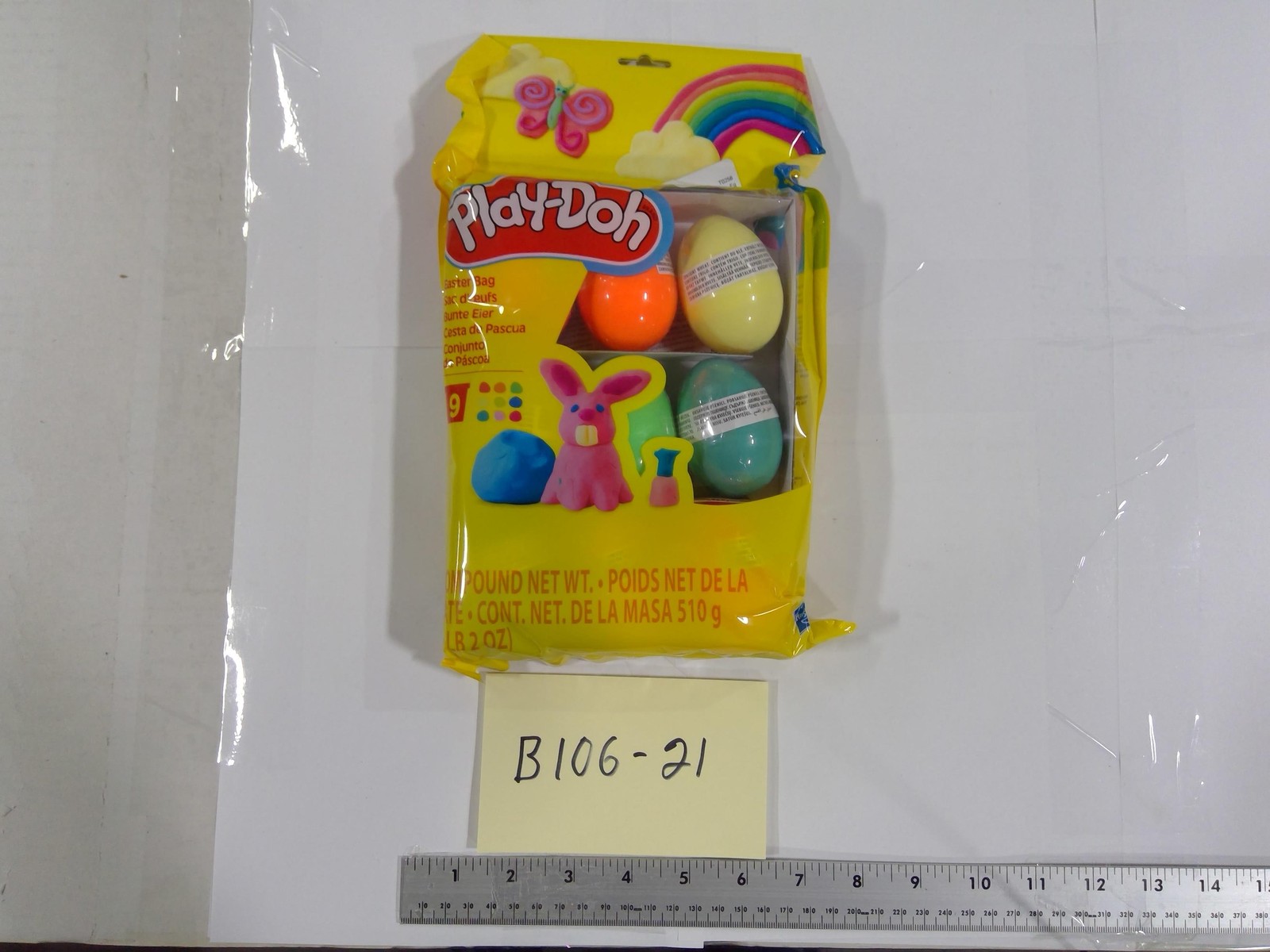 Play-Doh Easter Bag Surprise Eggs Set 9 Pieces 3+ Hasbro New Multicolor Toy
