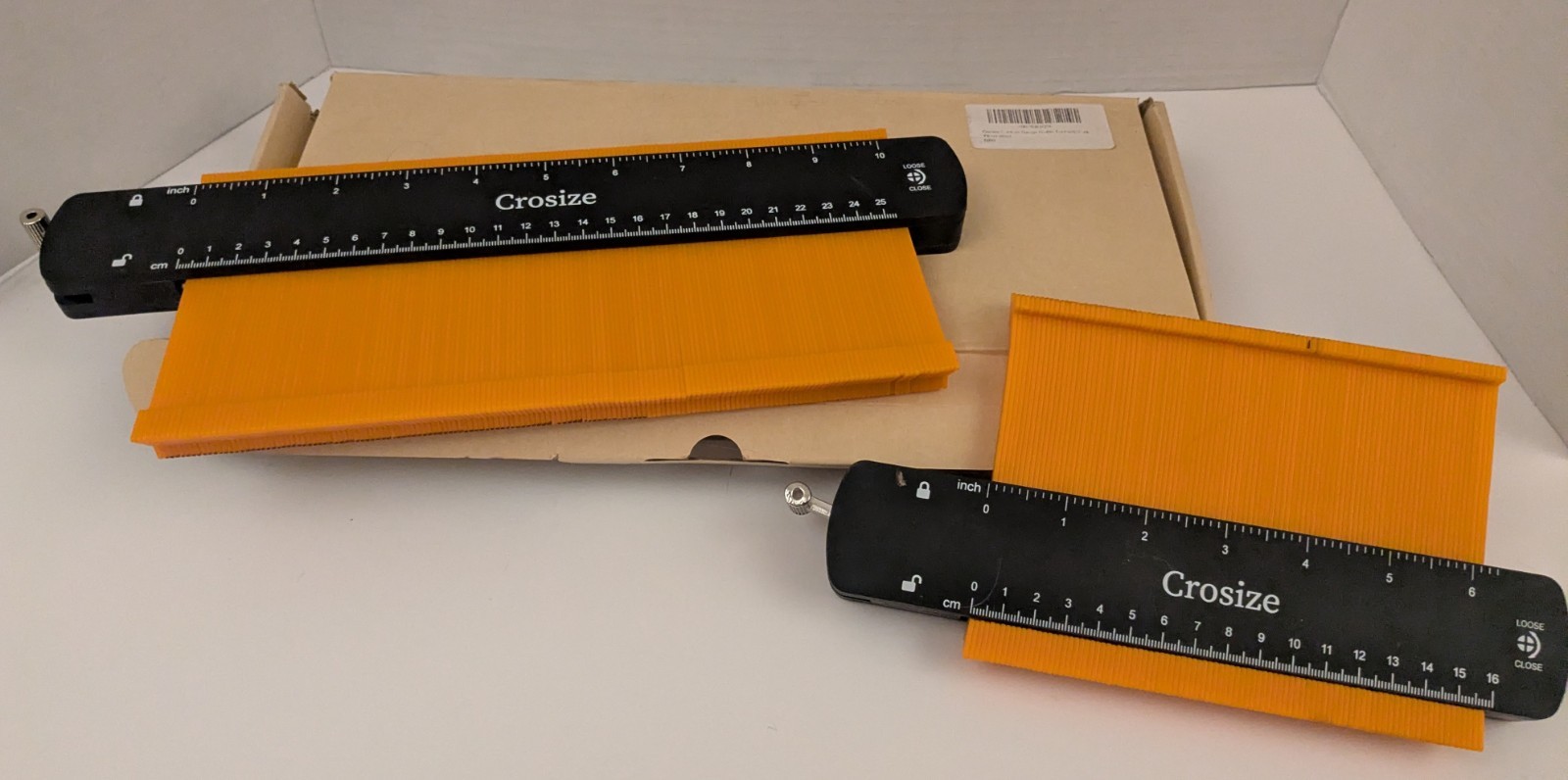 Crosize Contour Gauge Duplicators with lock Wide 10" & 6" Tool