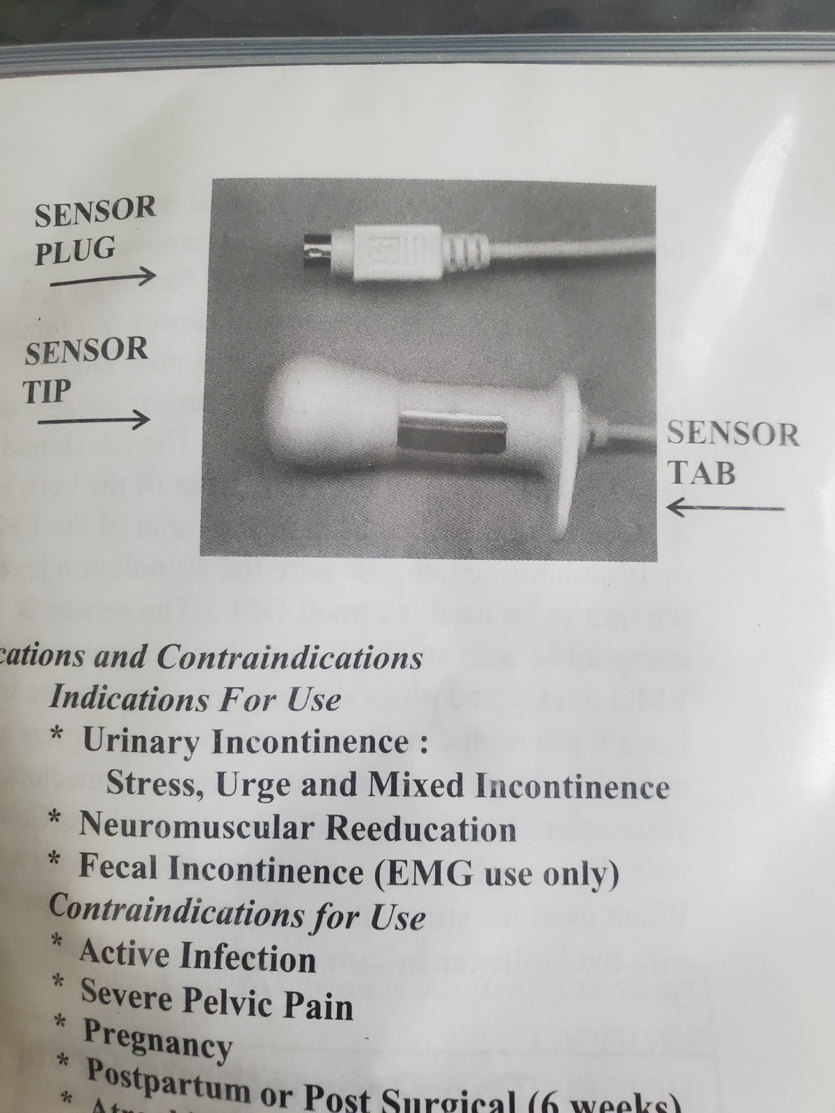 Prometheus Perry Pathway Vaginal Sensor P-6330
