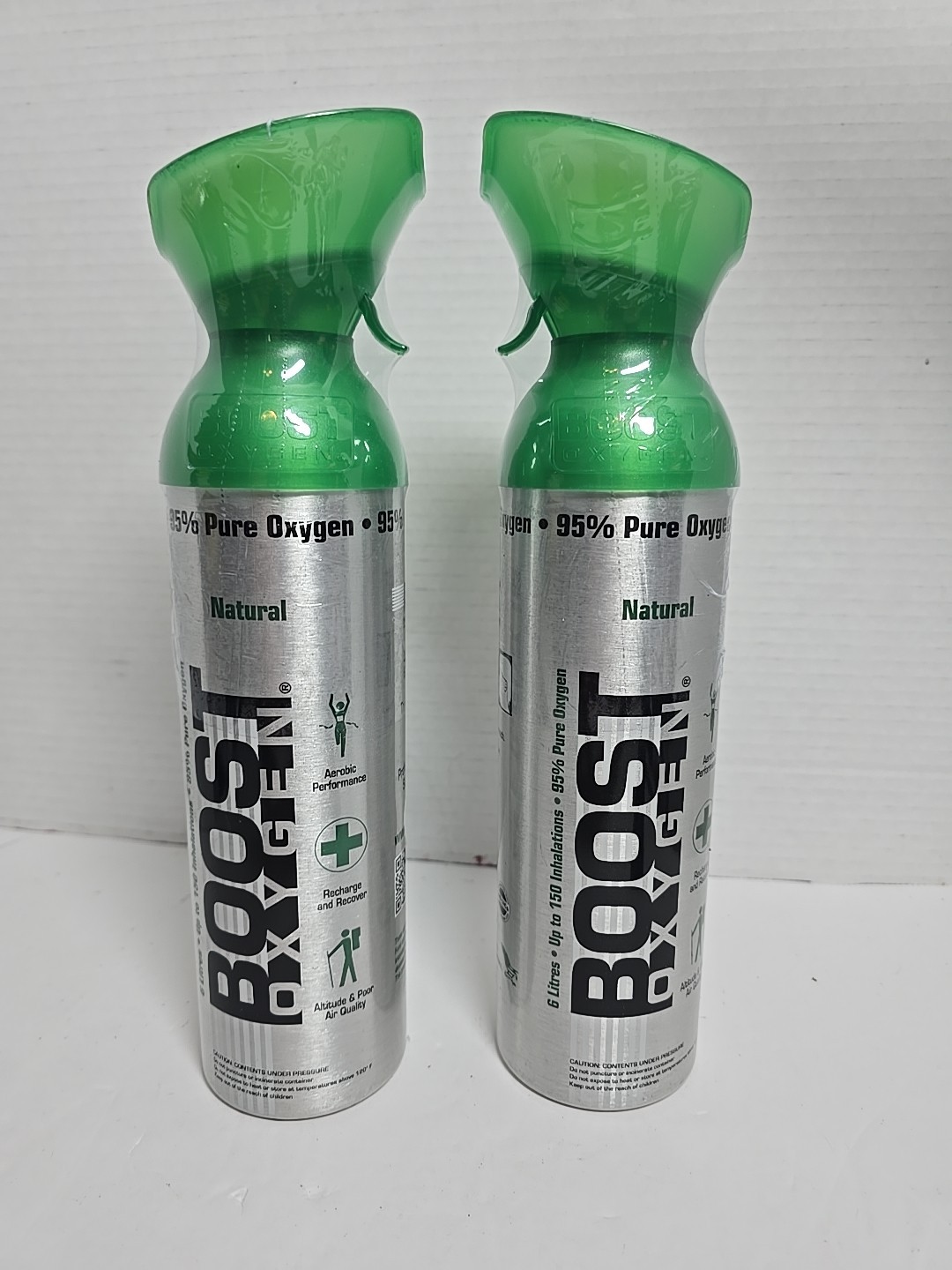 Boost Supplemental 95% Pure Oxygen O₂ All-Natural Respiratory Support 12 Litres