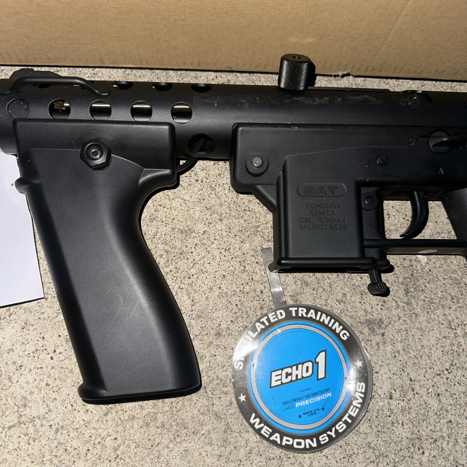 Echo 1 GAT (General Assault Tool) AEG Airsoft SMG ( Black )