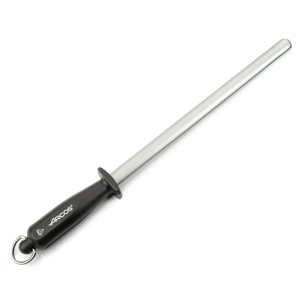 Sharpening Steel 8 Inch Nitrum Stainless Steel And 280 Mm Blade. Series Chaira.