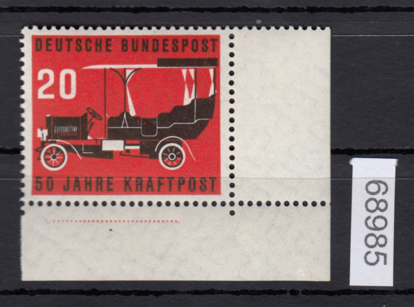 Federal 1955, Mich. No.: 211 ** corner edge
