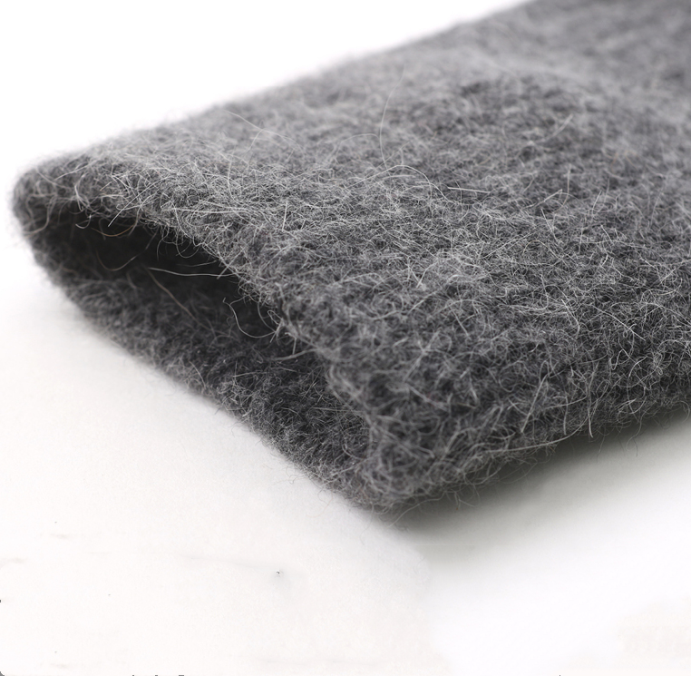 3 Pairs 100% Merino Wool Crew Thicken Dress Solid Thermal Warm Men Socks Winter