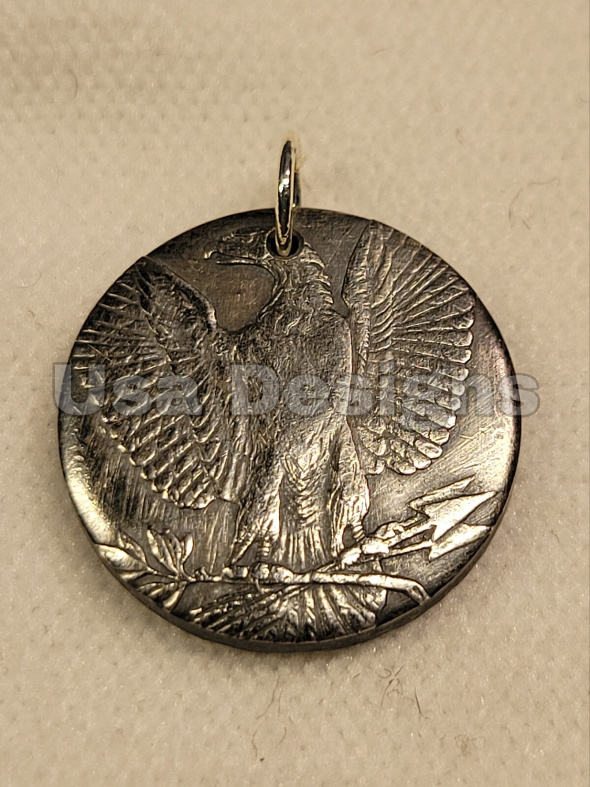 Hand Made .900 Silver Mogan Dollar