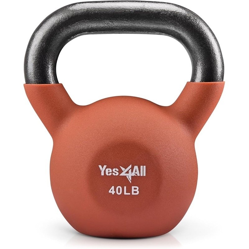 Cast Iron Neoprene Kettlebell 20lb Adjustable Weights Ergonomic Handle New