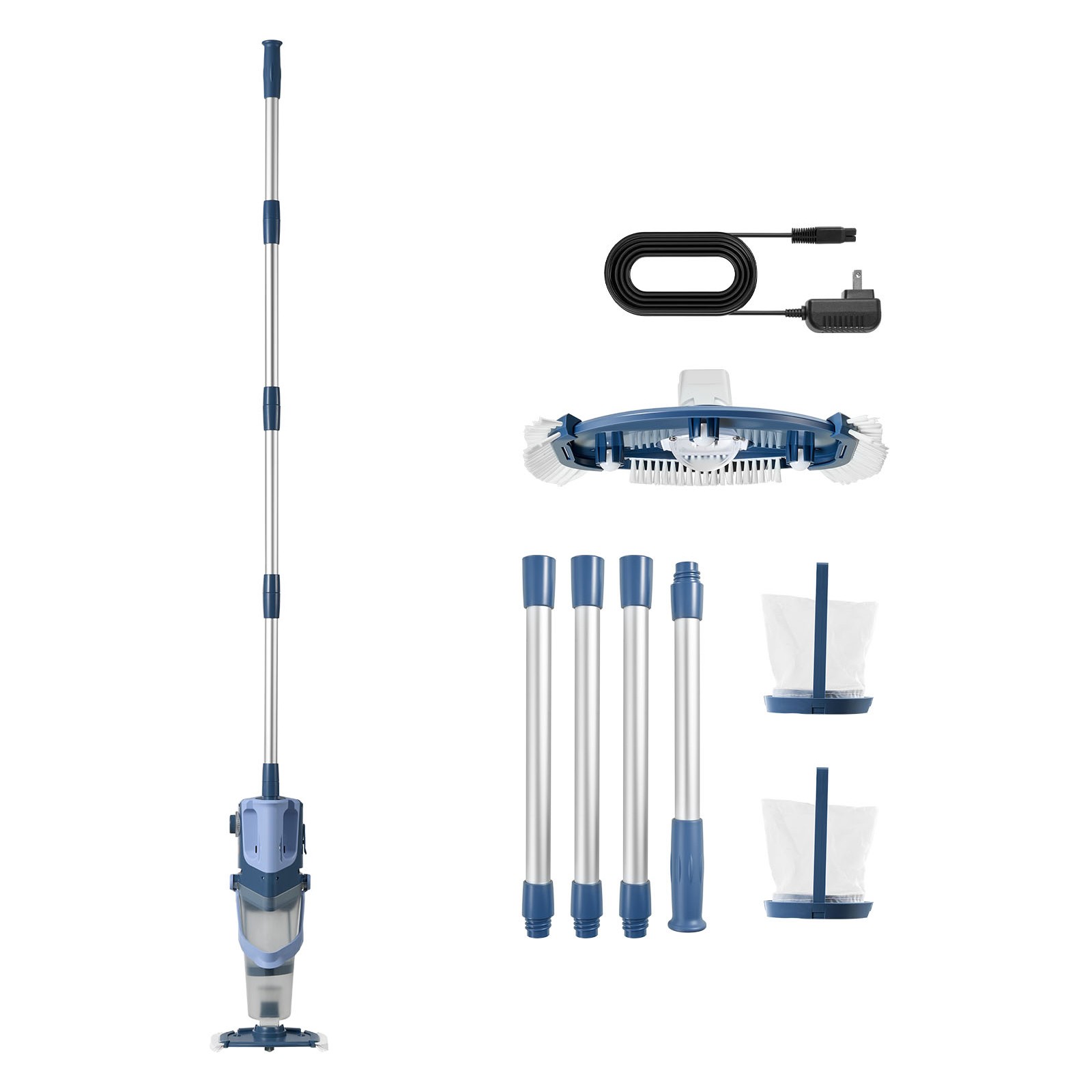 Uimoso Cordless Handheld Pool Vacuum for Spas and Hot Tubs with 26 GPM Flow