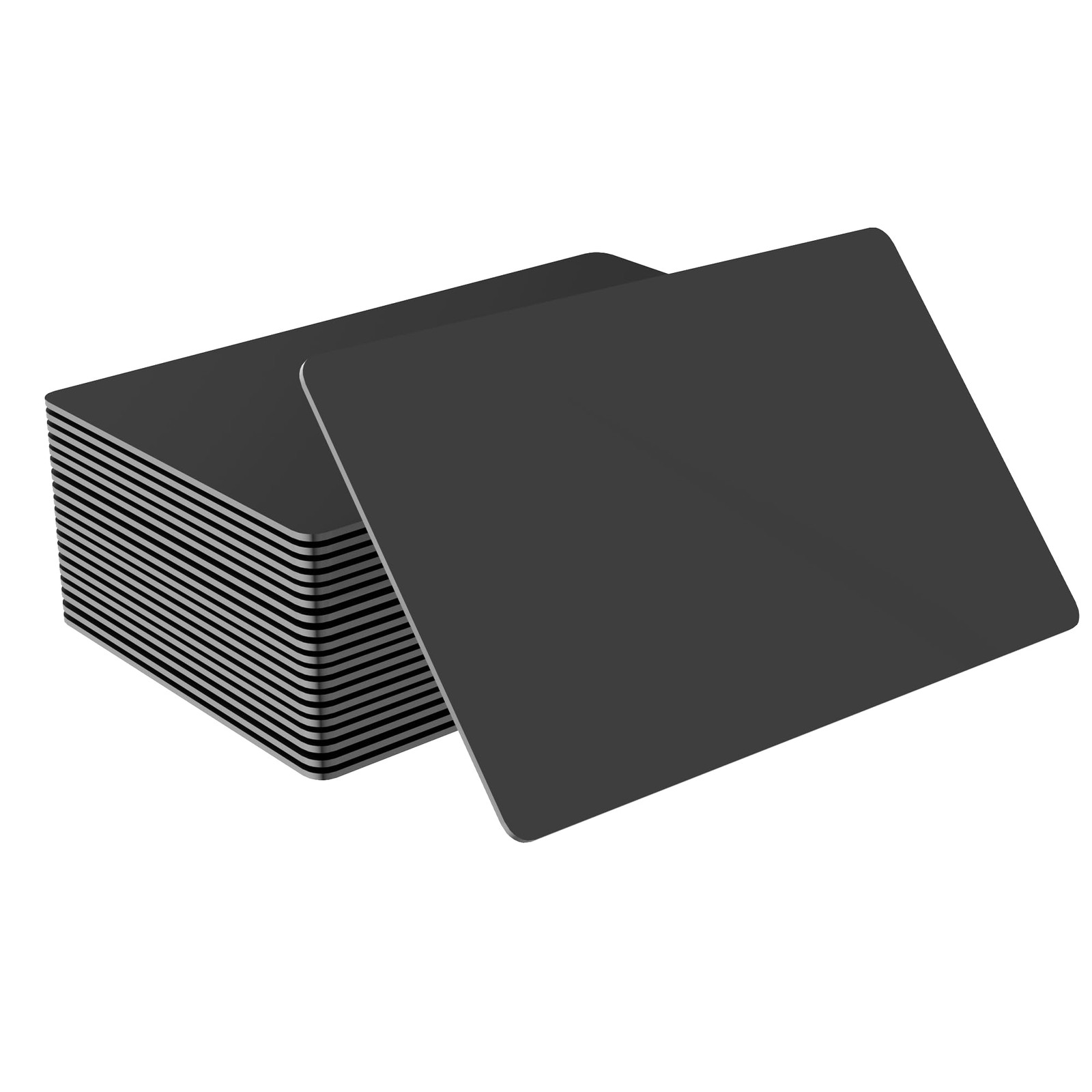 ROSEEKA 20Pcs Rewritable NFC Tags - Ntag 215 2 inches by 2 inches, Black