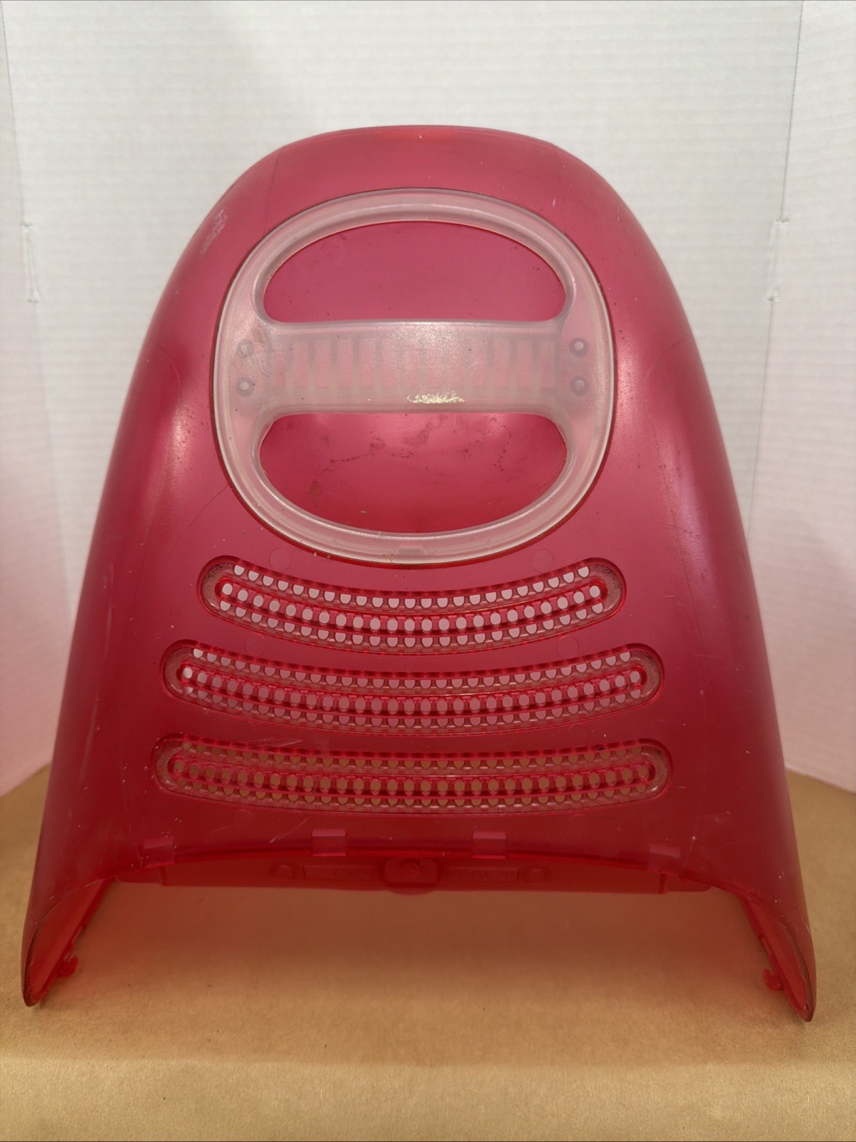 Apple iMac G3 Strawberry Rear Back Shell Housing Cover OEM Vintage