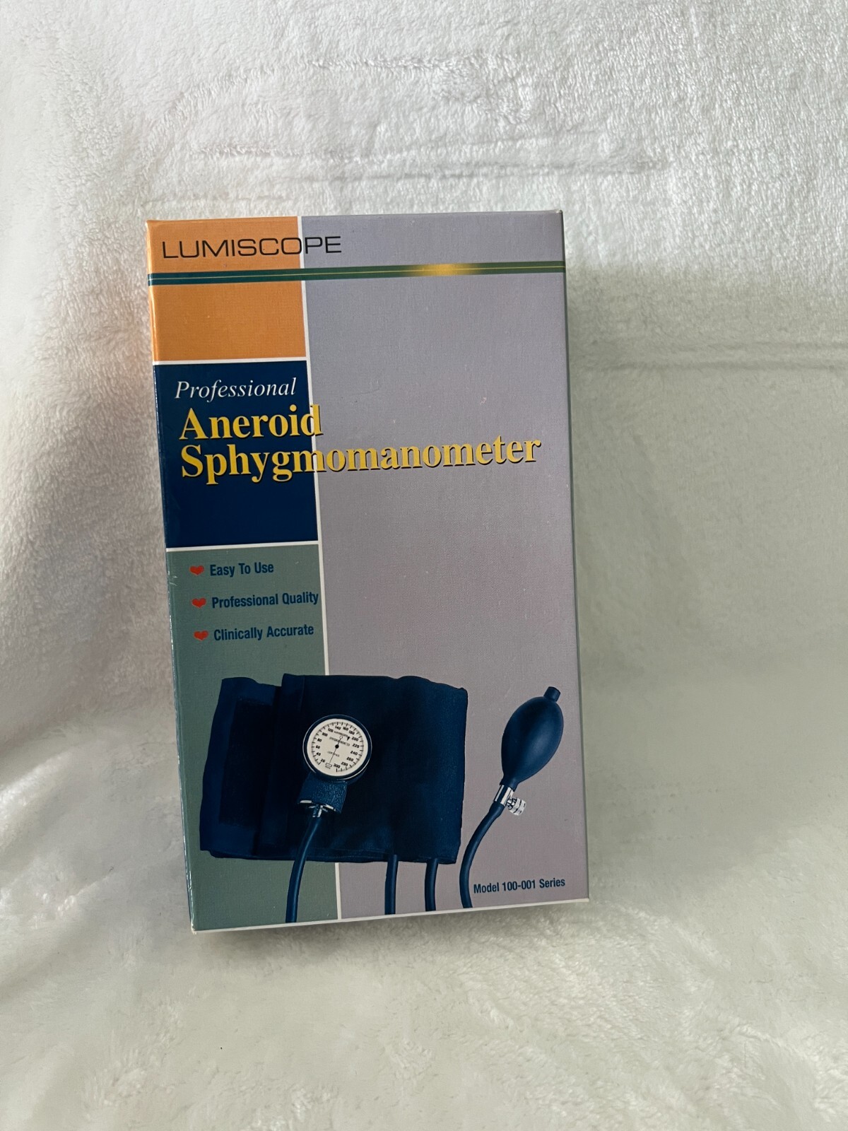 Lumiscope Professional Aneroid Sphygmomanometer Kit Hospital Tested New