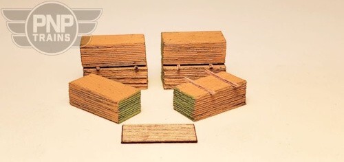N Scale MASTER FLYER CREATIONS AA-510 Scribed Lumber Laser kit qty 40