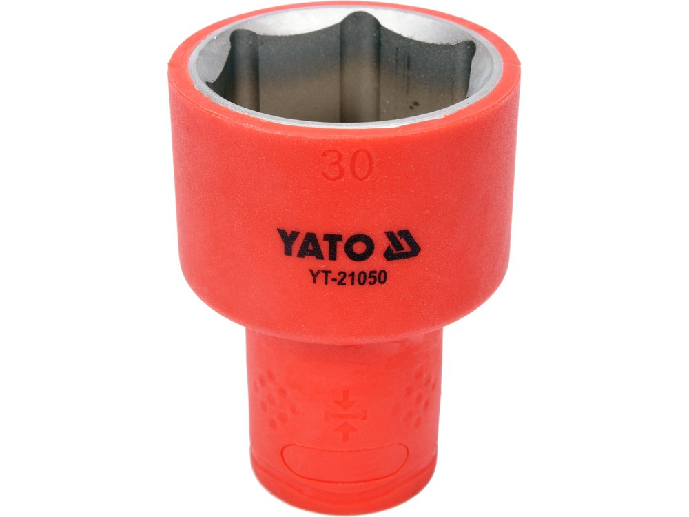 Yato socket wrench insert fully insulated 30 mm 1/2" hexagonal VDE 1000 YT-21050