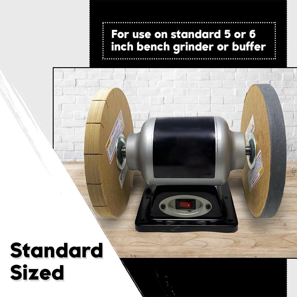 8" Blade Sharpening Kit for 6" Bench Grinder, US Made