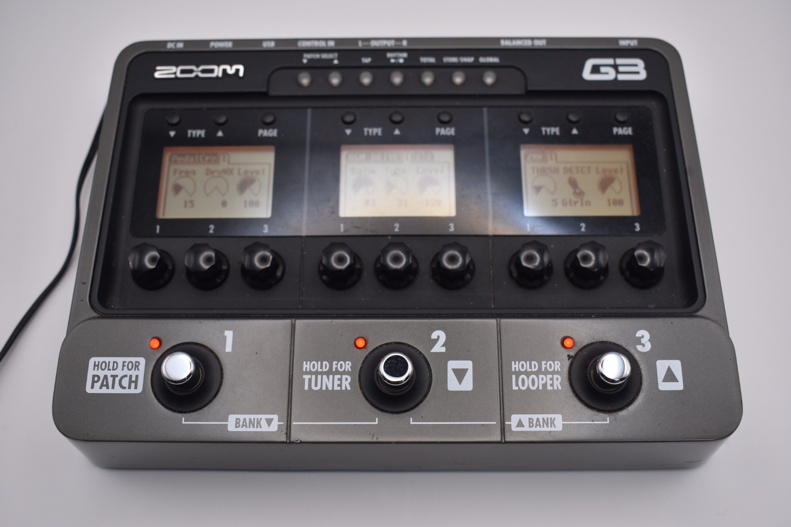 Zoom G3 Multi-Effects Guitar Effect Pedal Multi Processor Stompbox Music