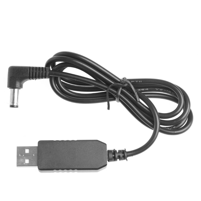 Barrel Jack Charger Cord USB A to DC5.5 Power Cable 5V Appliances Charging Cable