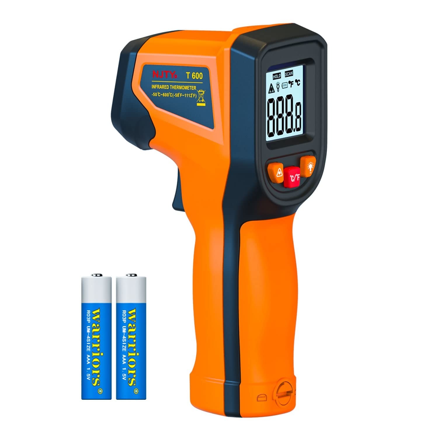 Digital IR Infrared Laser Gun Temperature Thermometer Heat Thermal Gauge Sensor