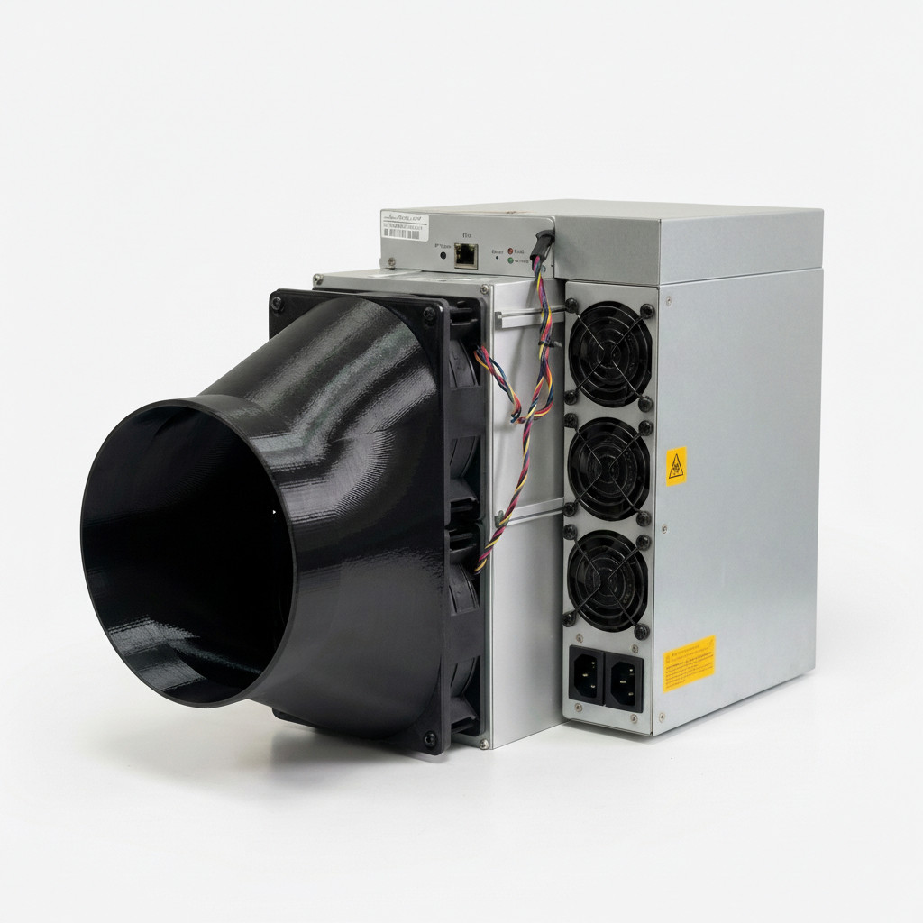 Fan Shroud 6 Inch Antminer S21+ S21 Pro S21 XP ASIC Miner Shroud 140mm