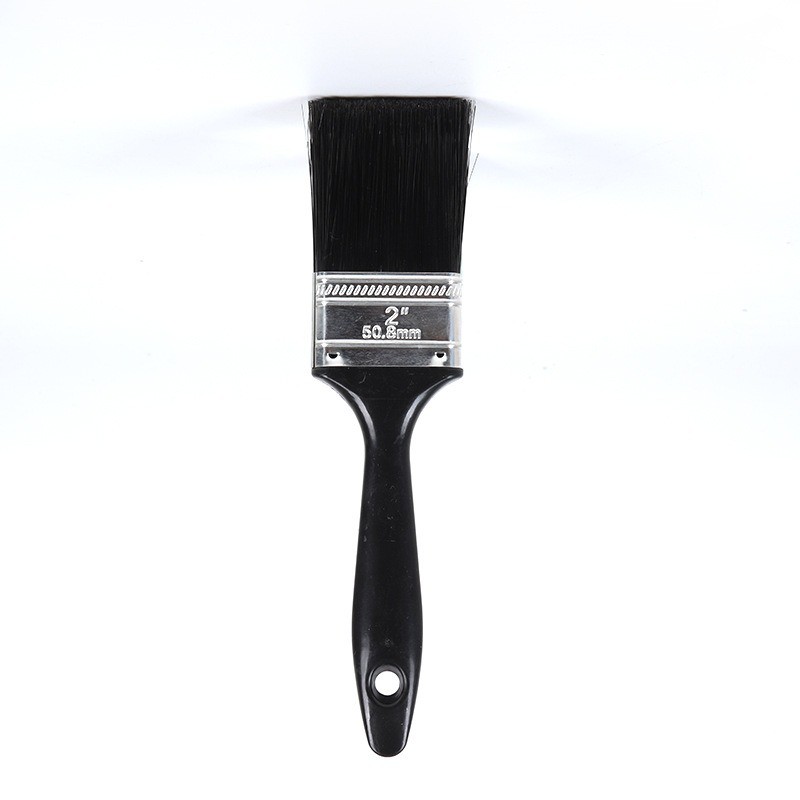 6 Pack Paint Brush Set Professional Decorating Pure Bristle DIY Brushes