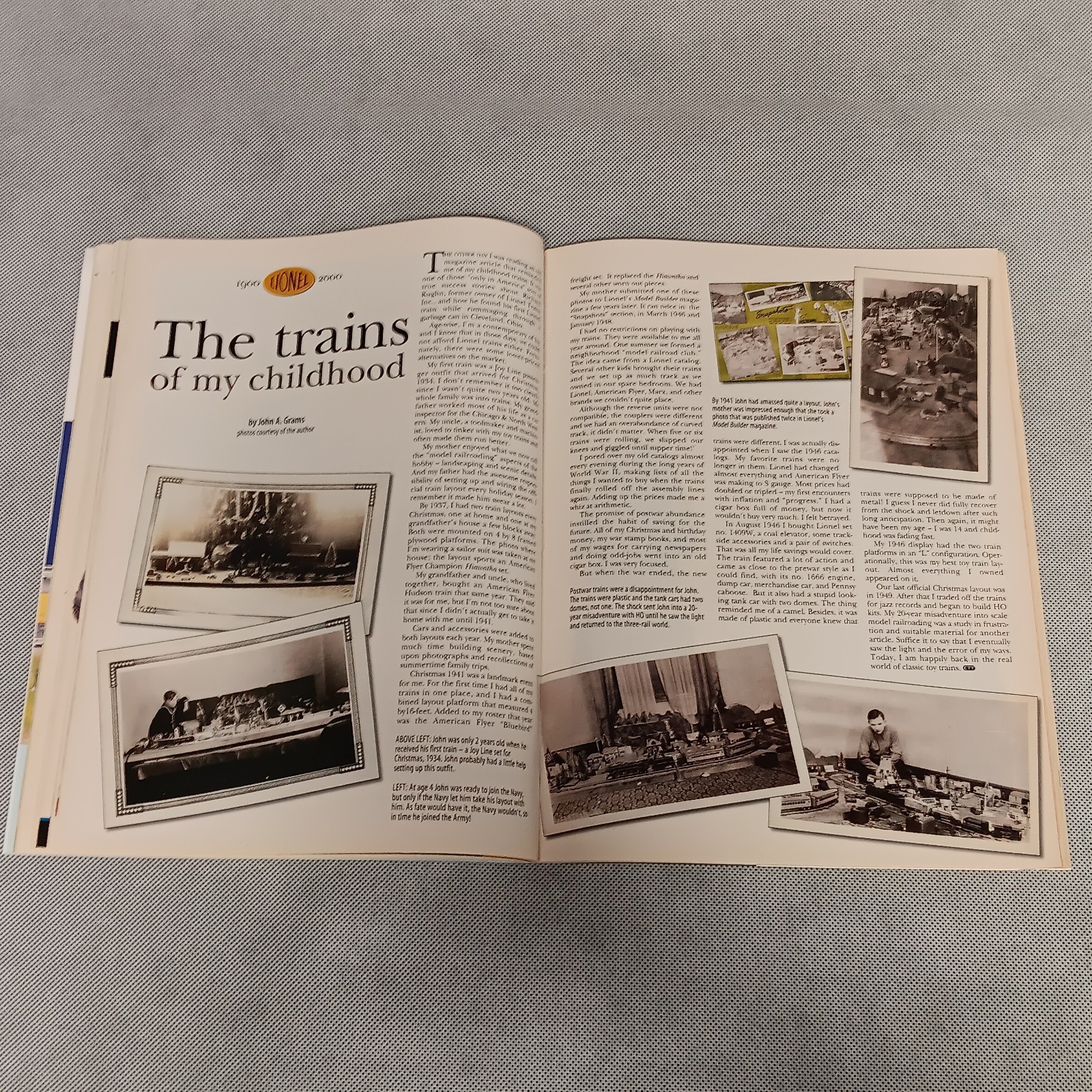 Classic Toy Trains Magazine January 2000