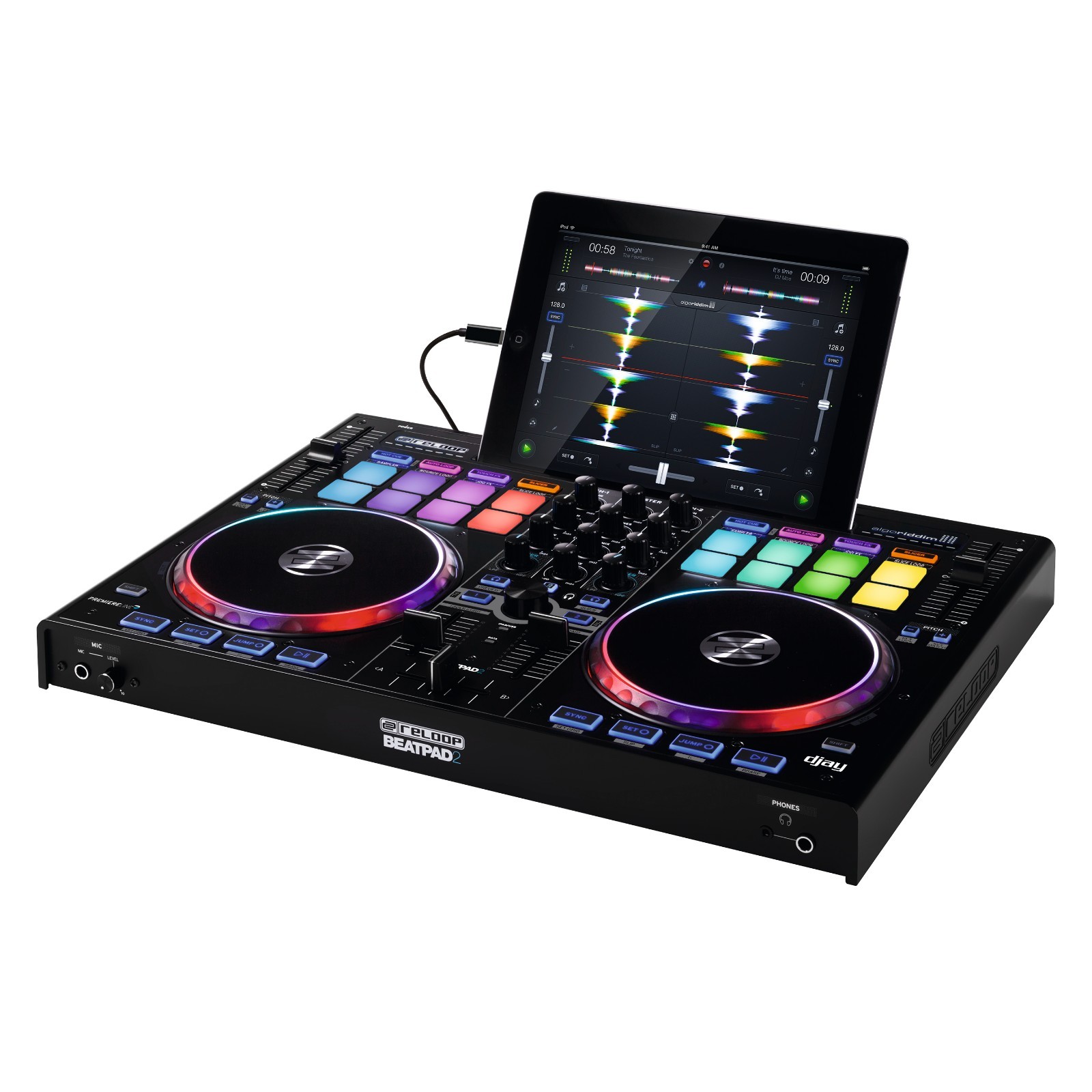 Reloop Beatpad 2 Channel DJ Controller: Made for iPad, Android/Mac