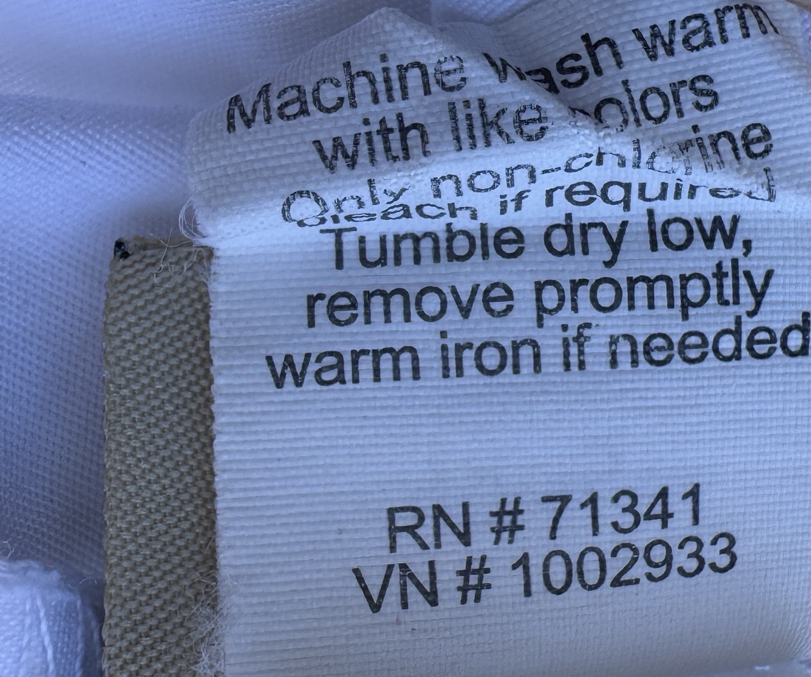 L.L.Bean Queen Fitted Sheet 100% Cotton White Solid, 2 Small Stains 60"X80"+15".