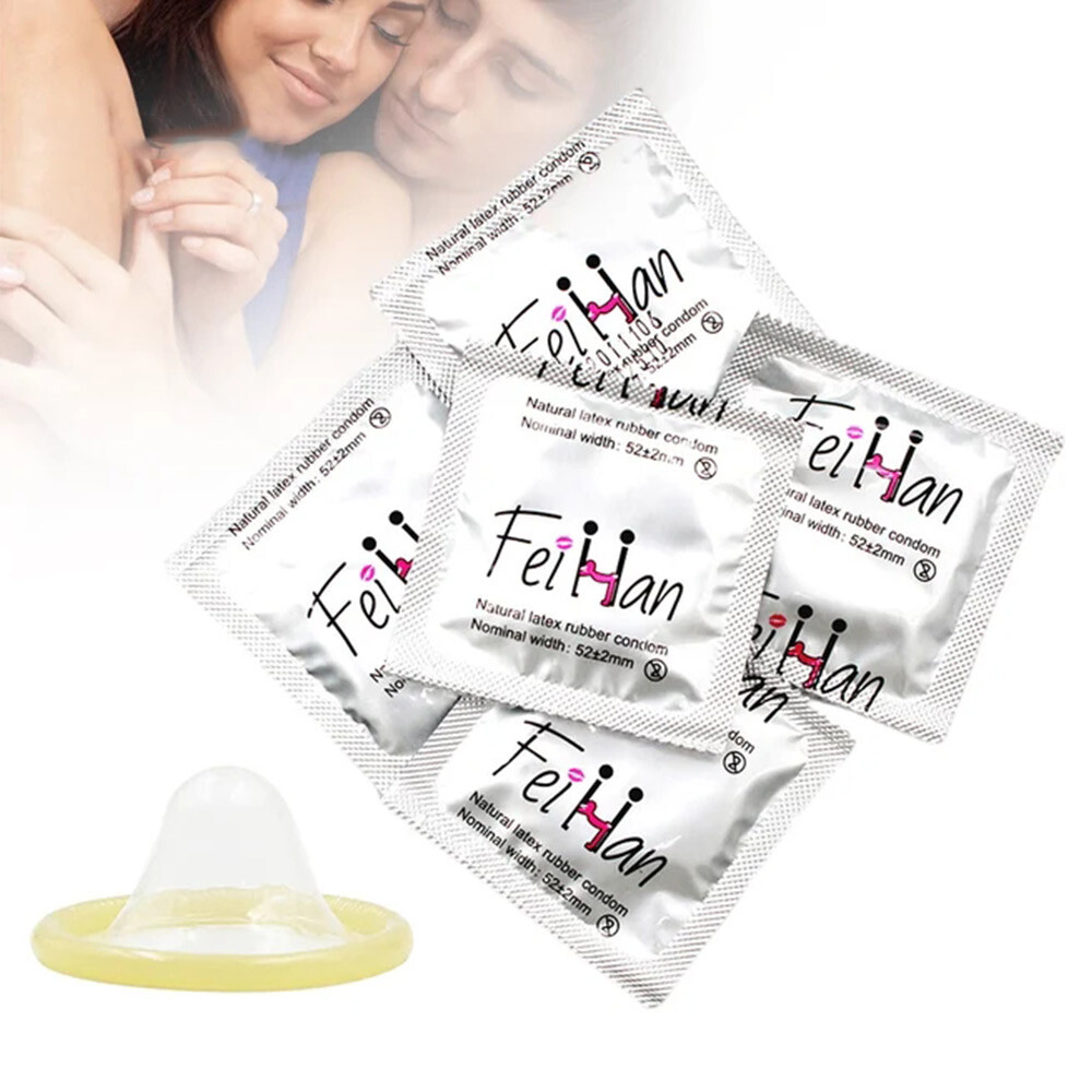 10x Smooth Latex Sex Condom Ultra Thin Durable Safe Lubrication Latex Condoms