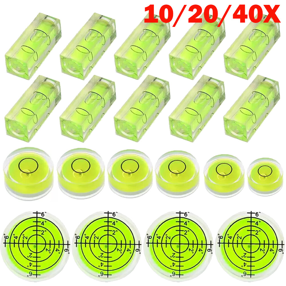 Small Square/Circular Bubble Level Spirit Levels DIY Measuring Tool For Leveling