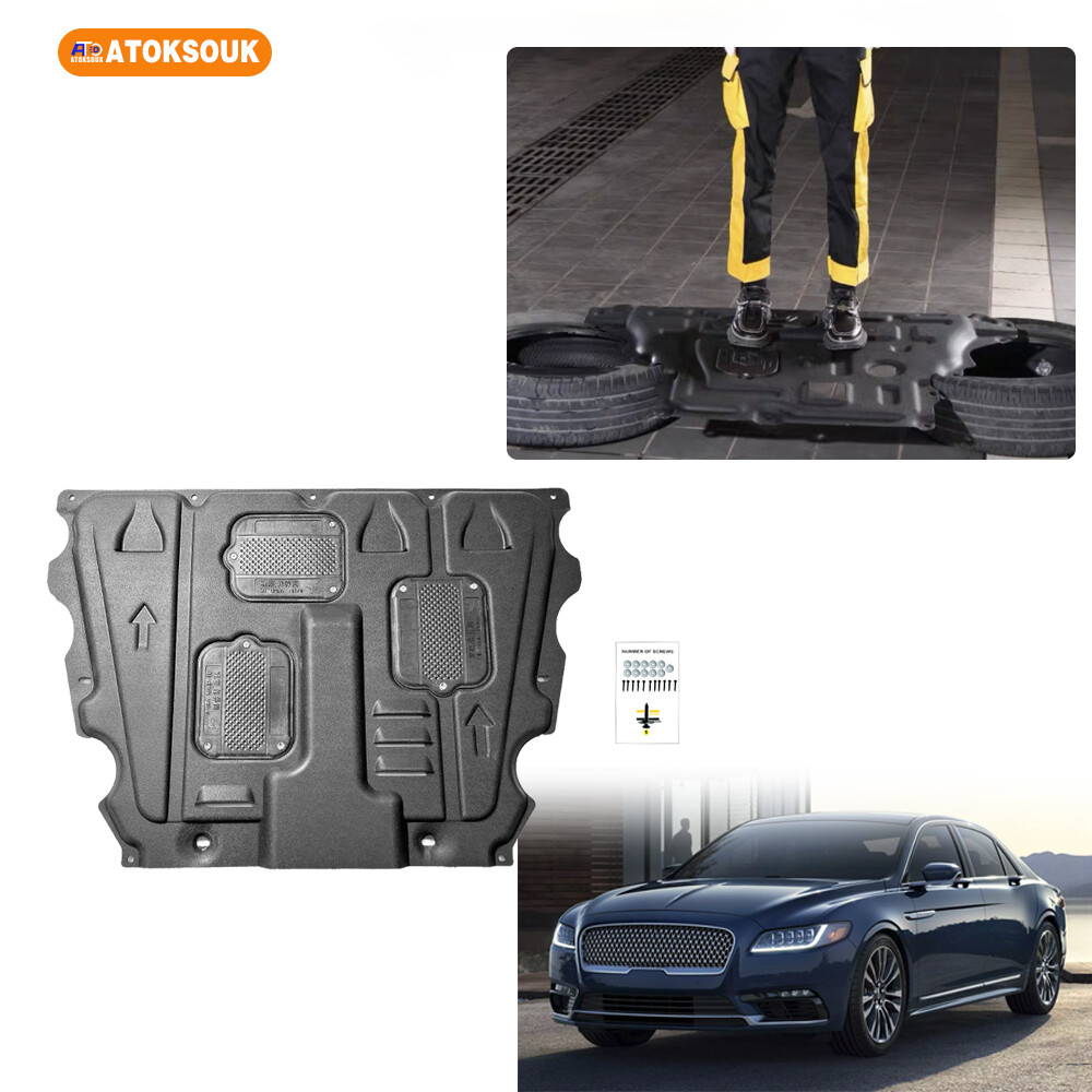 Engine Skid Plate For 2017-20 Lincoln Continental Under Splash Shield Heavy Duty