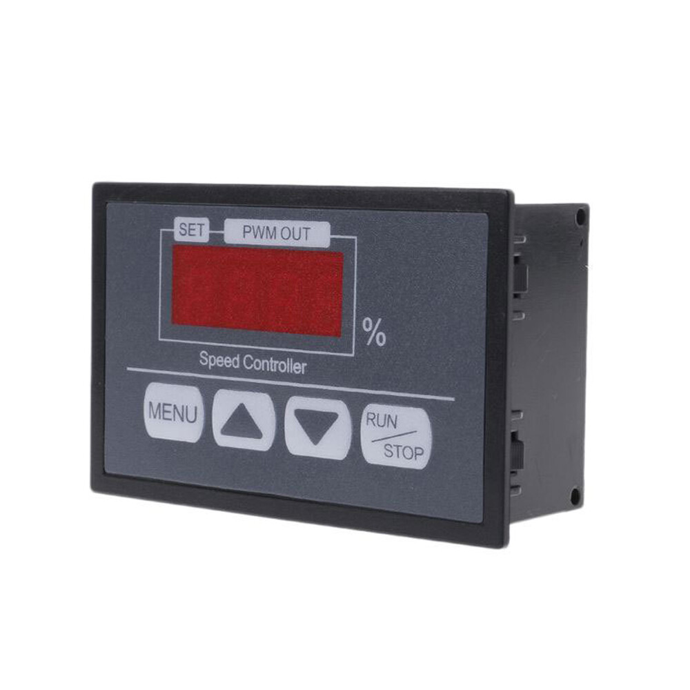 2pcs 30A 6-60V PWM DC Motor Speed Controller Slow Start Stop Digital Controller
