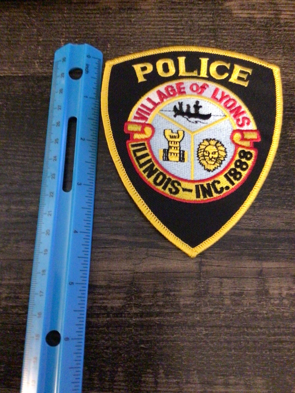 Village of Lyons Illinois Police Patch