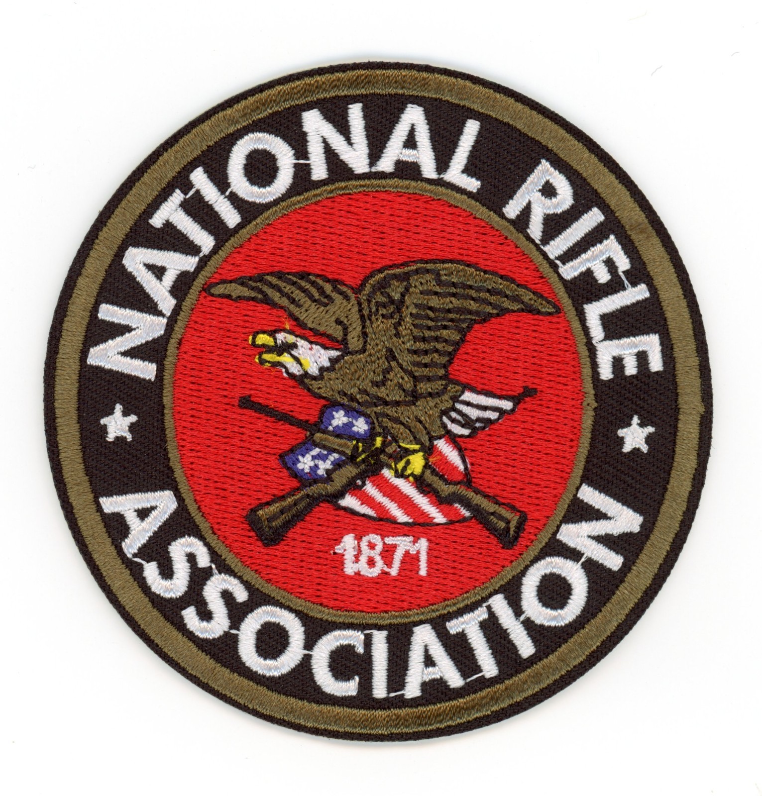 NRA National Rifle Association Patch Iron-On Sew-On 2nd Amendment Heritage Appli