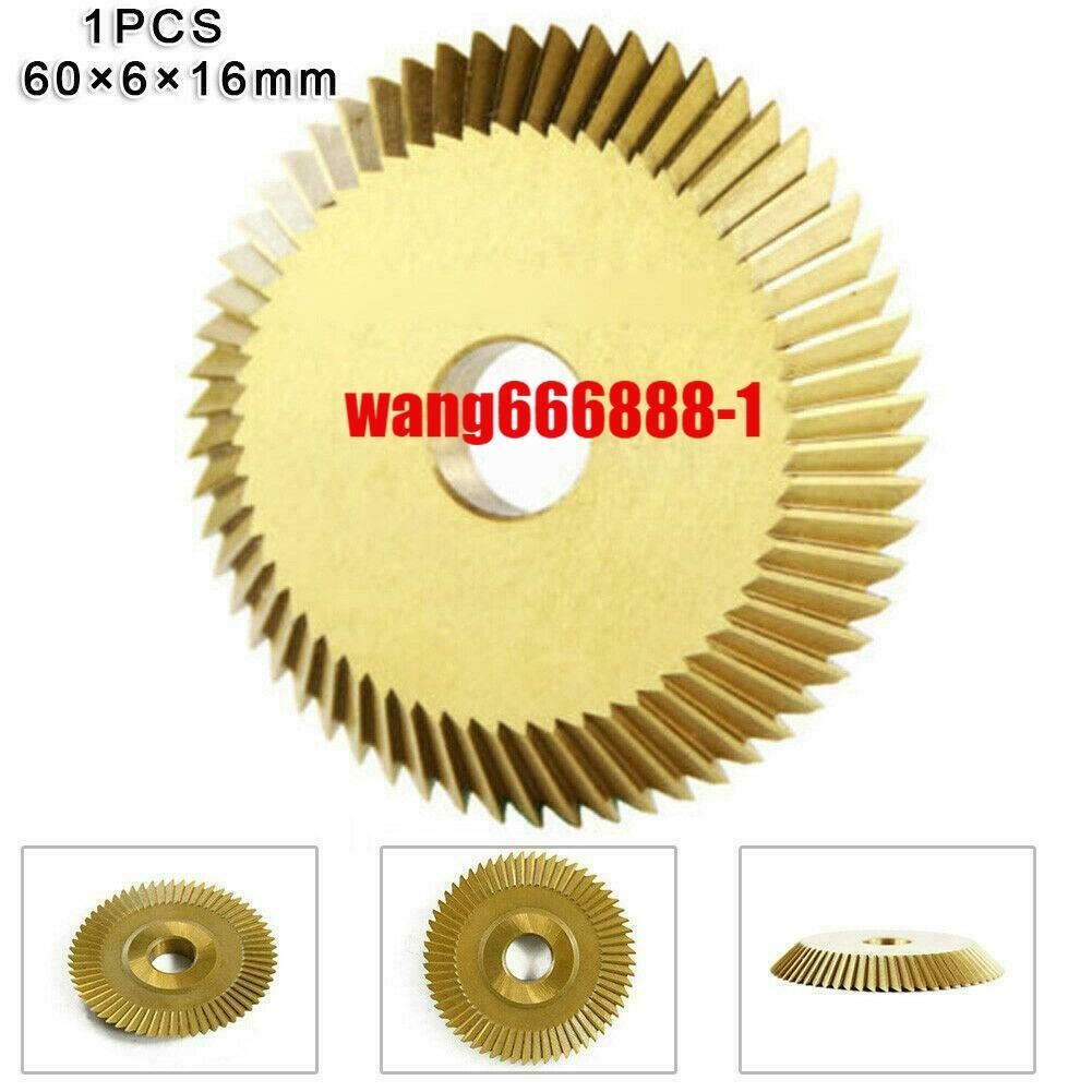 Hss Key Cutting Blade Wheel 16x60x6mm For All Horizontal Key Machine Disk Cutter