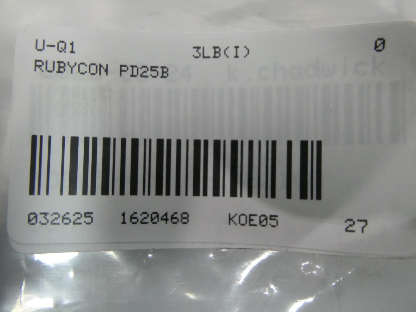 Rubycon PD25B Power Supply 24v-dc 3a Amp 200-230v-ac