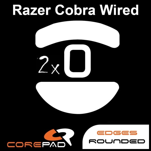 Corepad Skatez Razer Cobra replacement mouse feet mouse glider Hyperglides Teflon PTFE