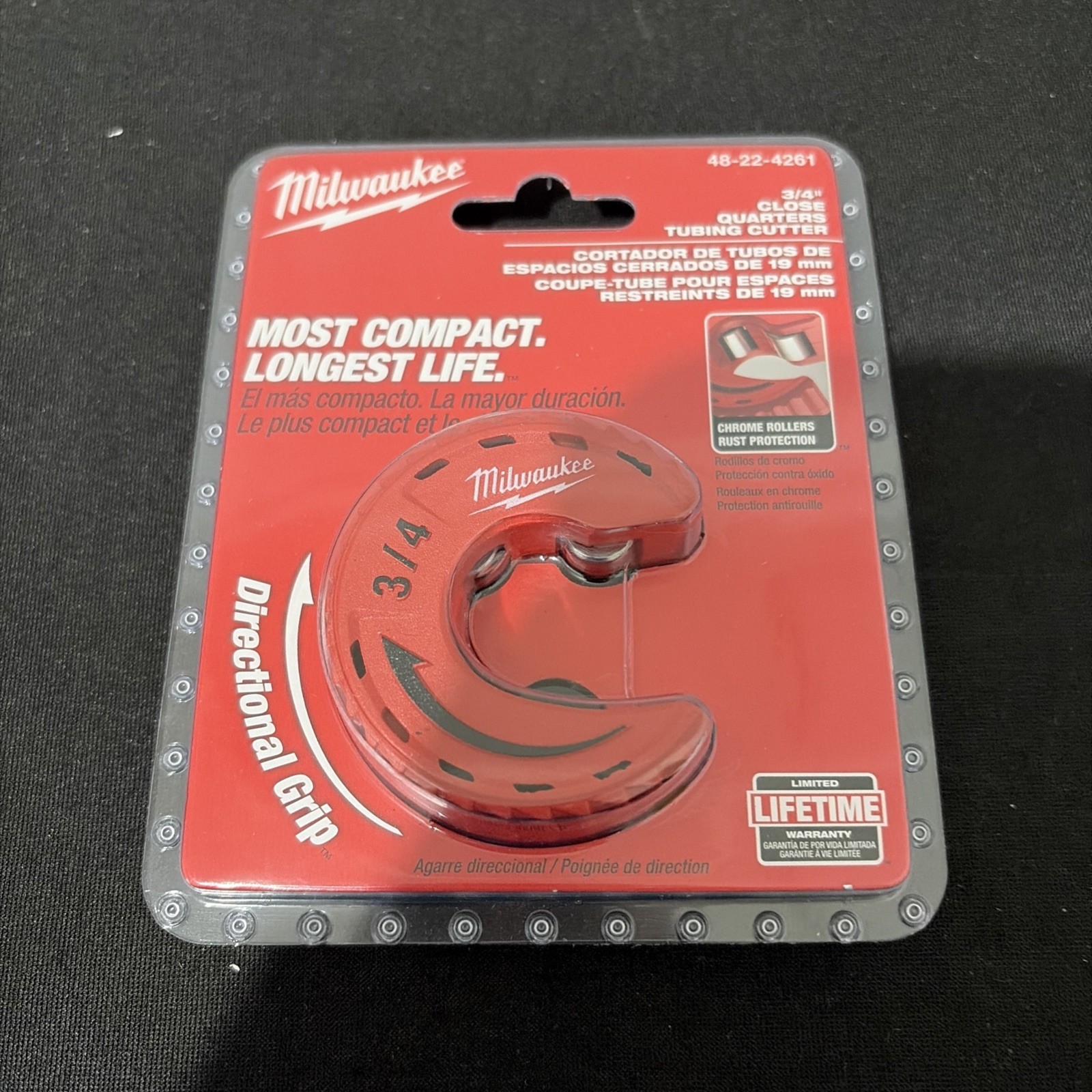 Milwaukee 3/4 in. Close Quarters Tubing Cutter, 48-22-4261