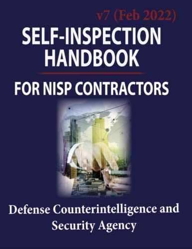 Self-Inspection Handbook for Nisp Contractors: - Paperback, by CDSE - Very Good