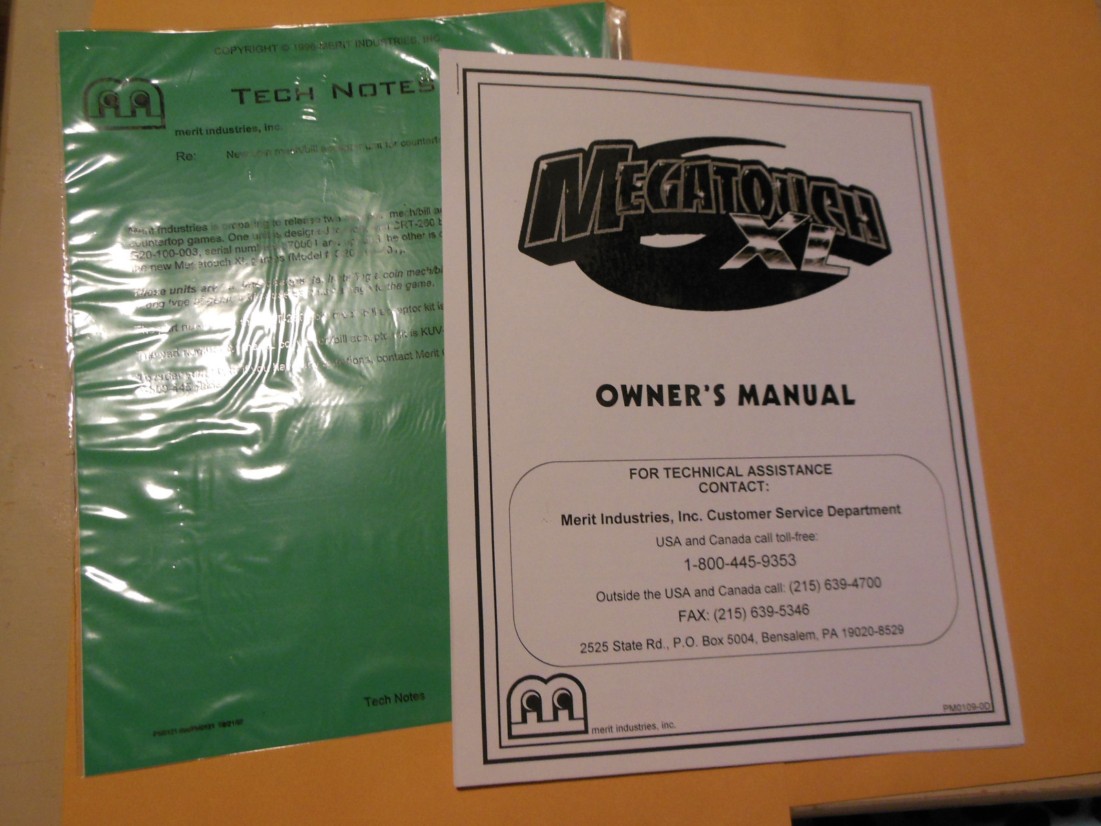 MERIT XL TOUCHSCREEN   arcade  game manual