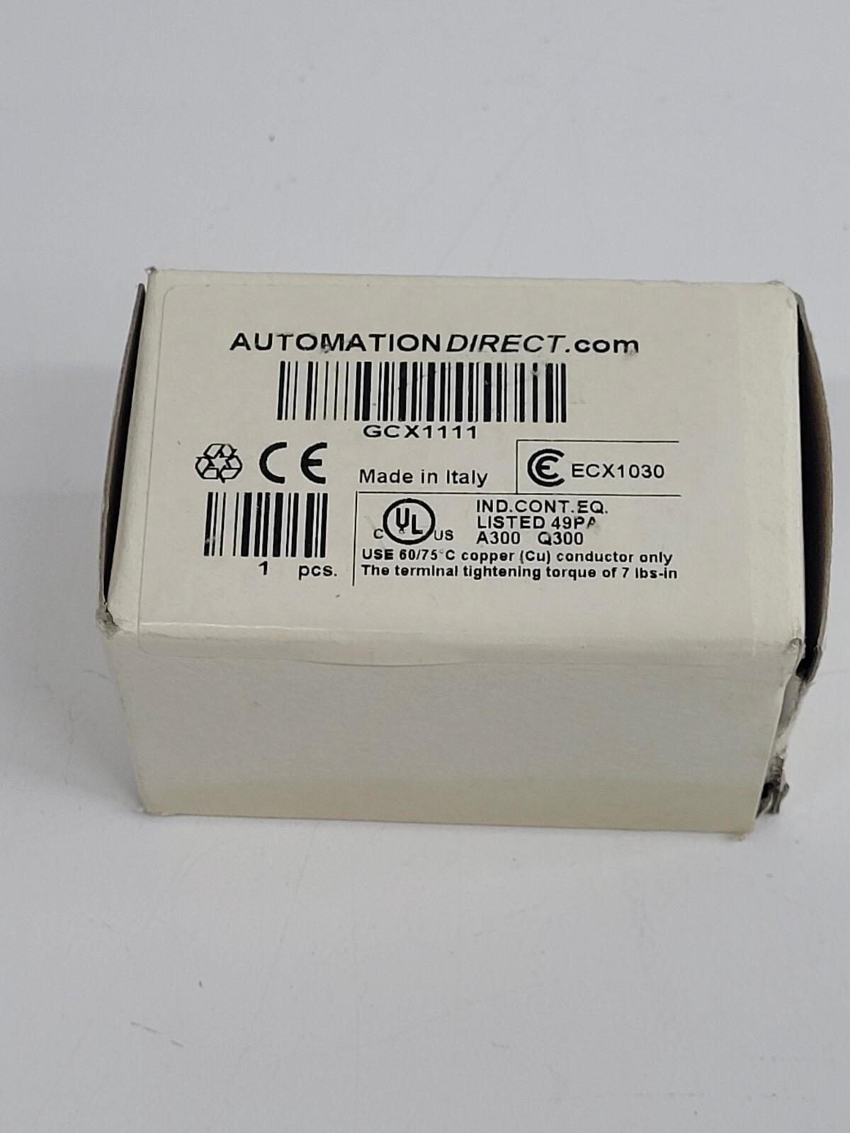 AUTOMATION DIRECT GCX1111 NEW RED OPERATOR PUSHBUTTON GCX1111 NEW IN BOX sp41