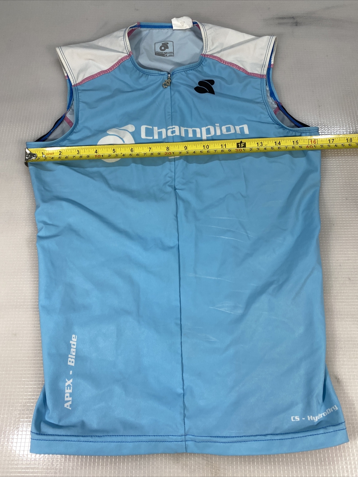 Champion System womens blade tri triathlon long top Medium M (8284-19)