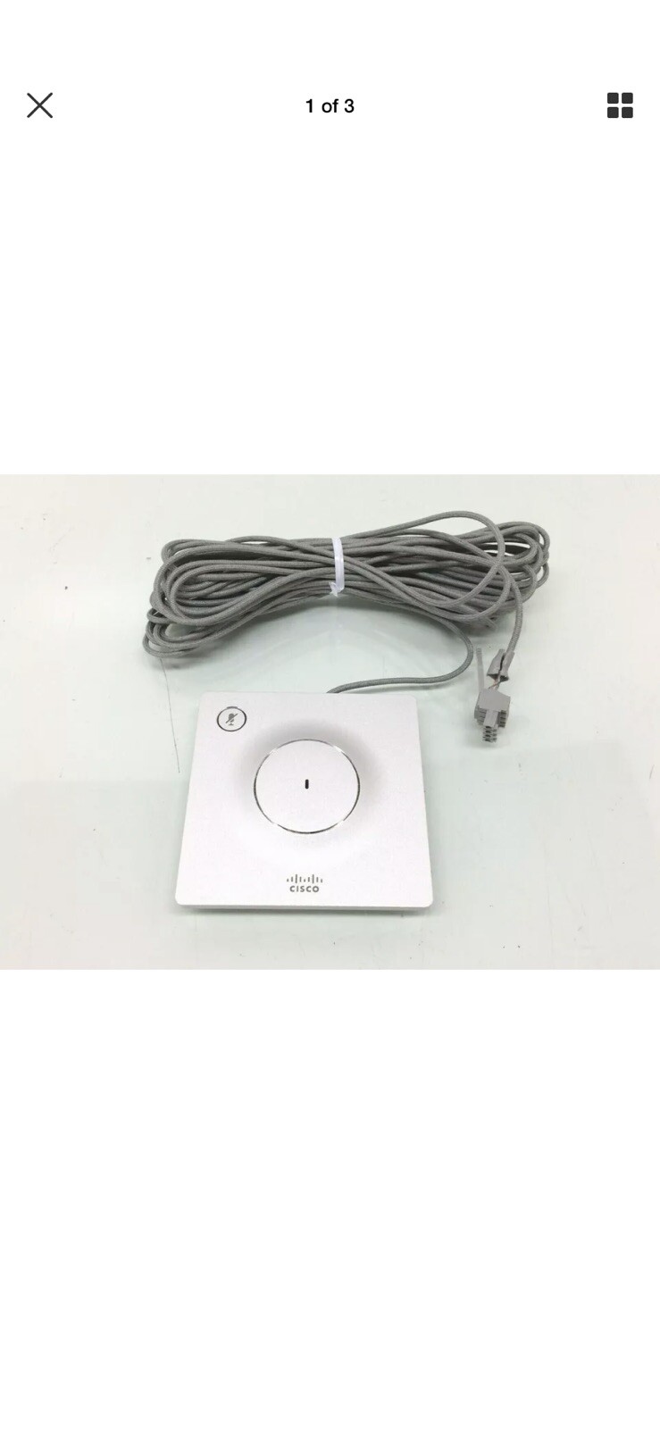 Cisco TTC5-12 Telepresence Table Microphone 60. L
