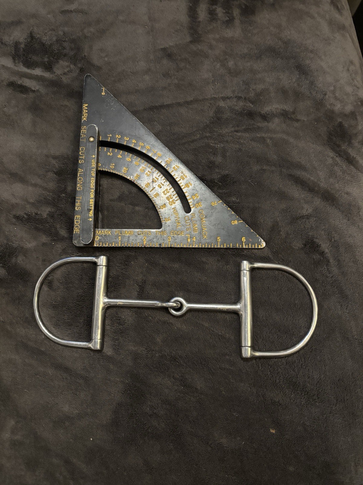 Stainless Steel Snaffle Bit 5.5”  “King Dee Model By Centaur”