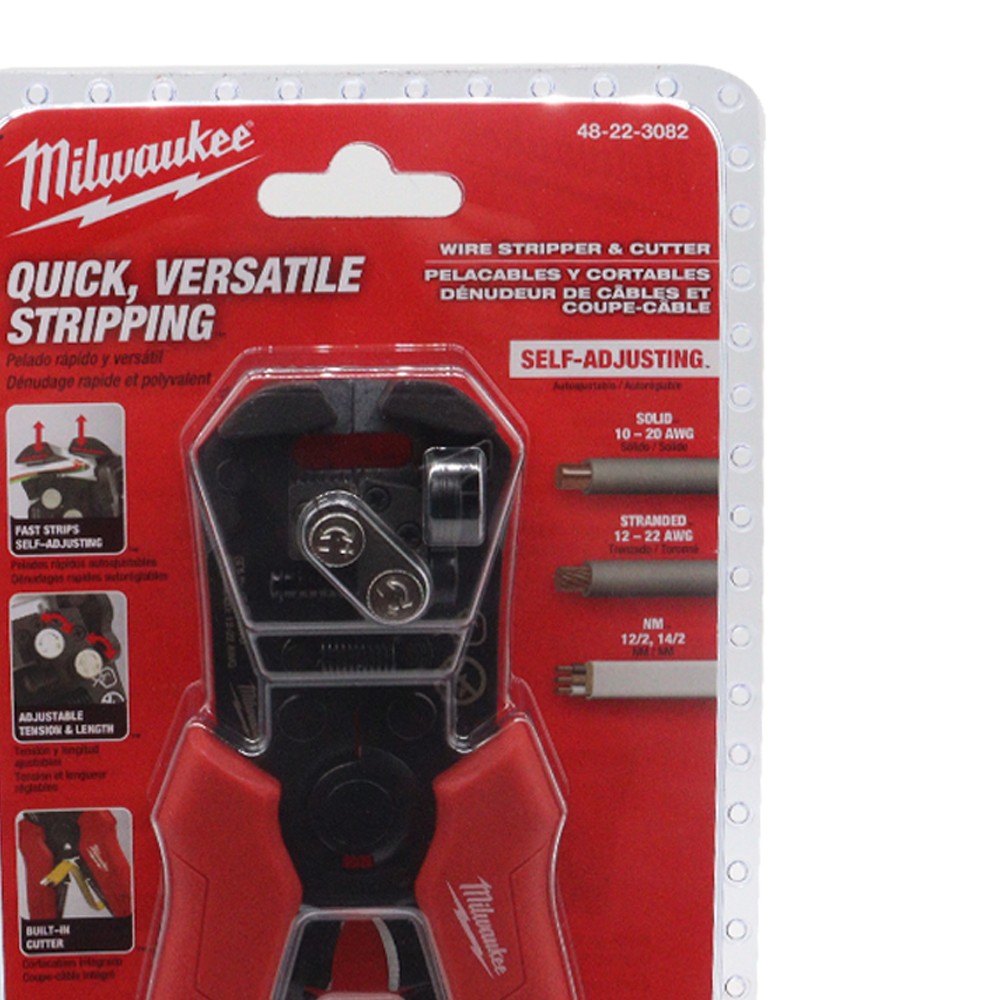 Milwaukee 48-22-3082 Self-Adjusting Wire Stripper & Cutter
